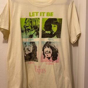 The Beatles Cream Let It Be T-Shirt